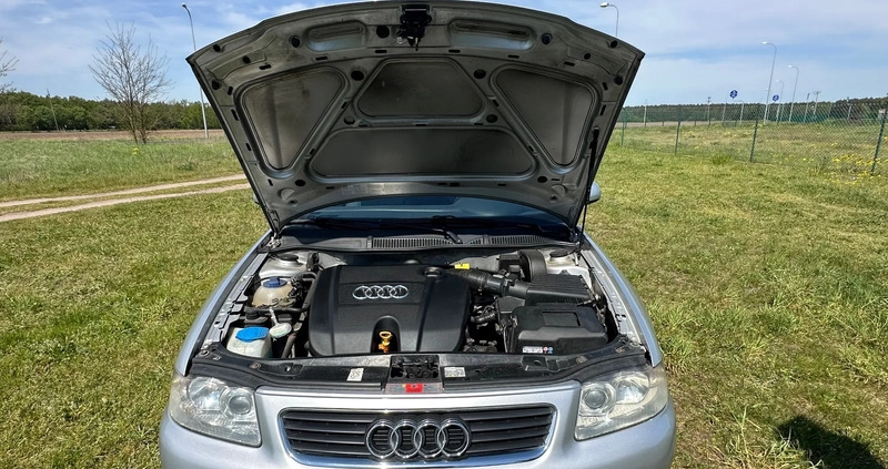 Audi A3 cena 11000 przebieg: 177000, rok produkcji 2003 z Oborniki małe 326